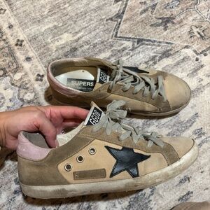 Golden Goose superstar size 38 purple